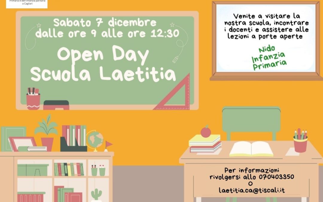 Open Day 7 dicembre 2024